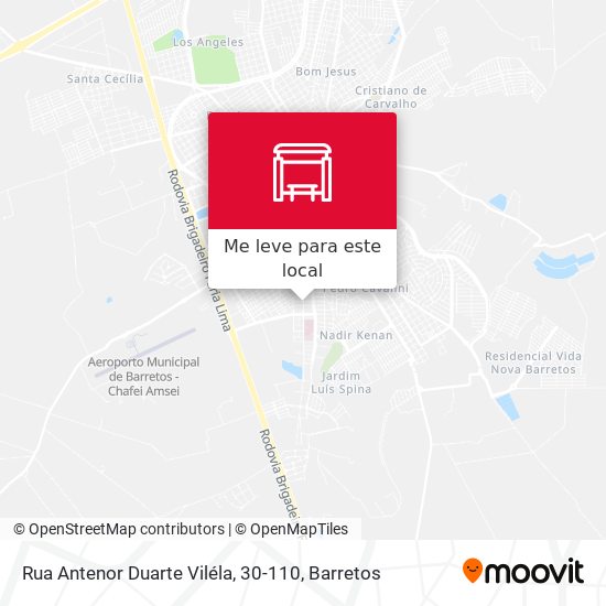 Rua Antenor Duarte Viléla, 30-110 mapa