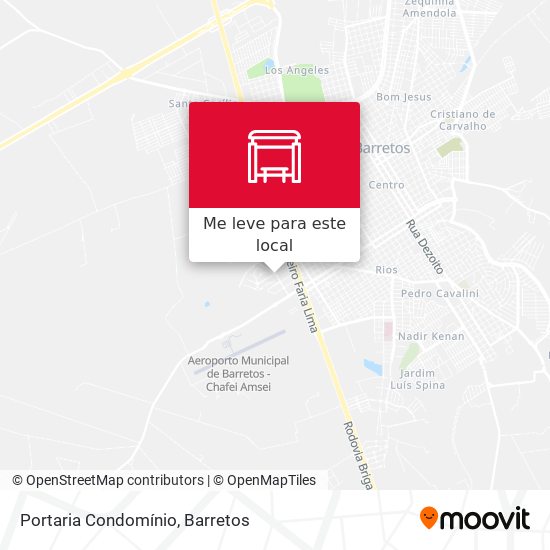 Portaria Condomínio mapa