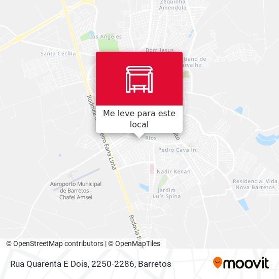Rua Quarenta E Dois, 2250-2286 mapa