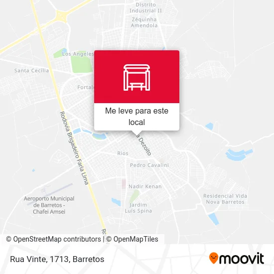 Rua Vinte, 1713 mapa