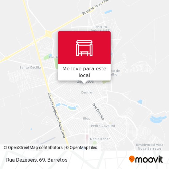 Rua Dezeseis, 69 mapa