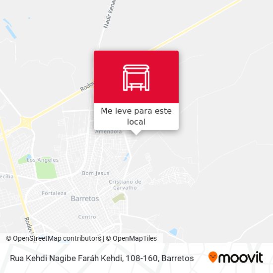 Rua Kehdi Nagibe Faráh Kehdi, 108-160 mapa