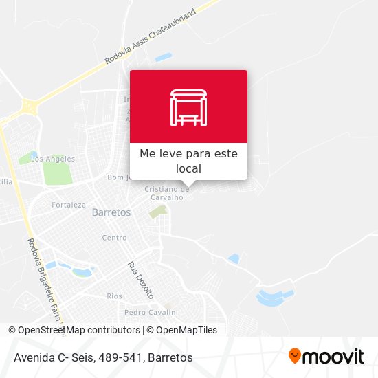 Avenida C- Seis, 489-541 mapa