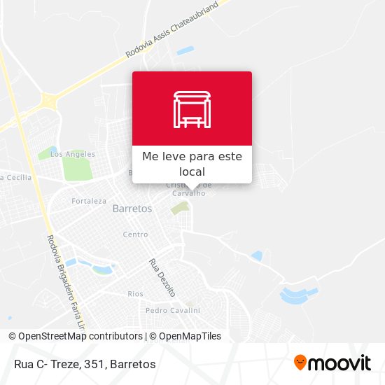 Rua C- Treze, 351 mapa