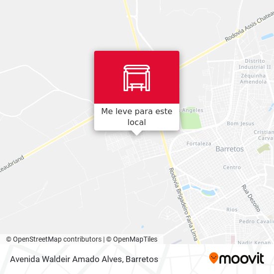 Avenida Waldeir Amado Alves mapa