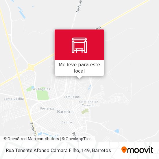 Rua Tenente Afonso Câmara Filho, 149 mapa