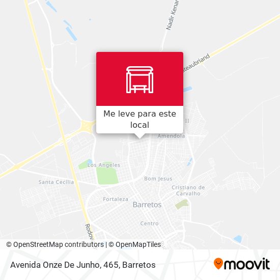 Avenida Onze De Junho, 465 mapa