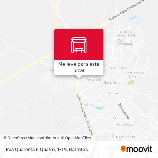Rua Quarenta E Quatro, 1-19 mapa