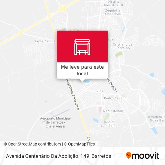 Avenida Centenário Da Abolição, 149 mapa