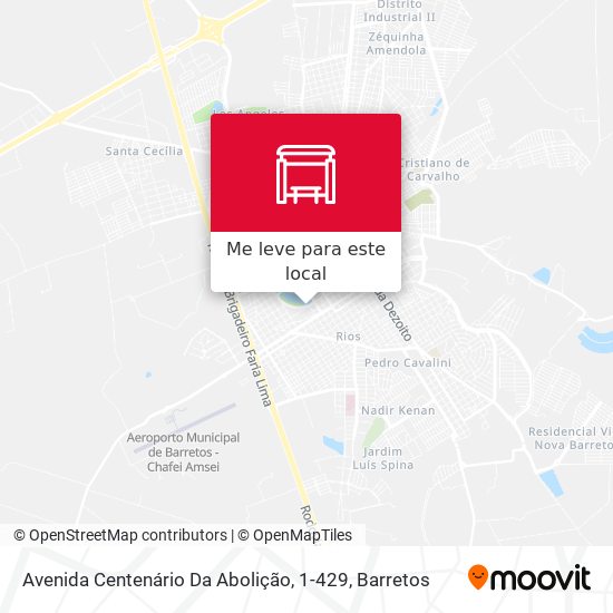 Avenida Centenário Da Abolição, 1-429 mapa