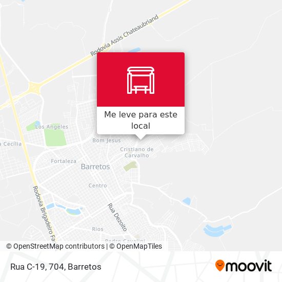 Rua C-19, 704 mapa
