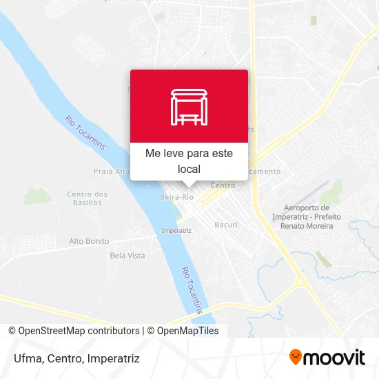 Ufma, Centro mapa