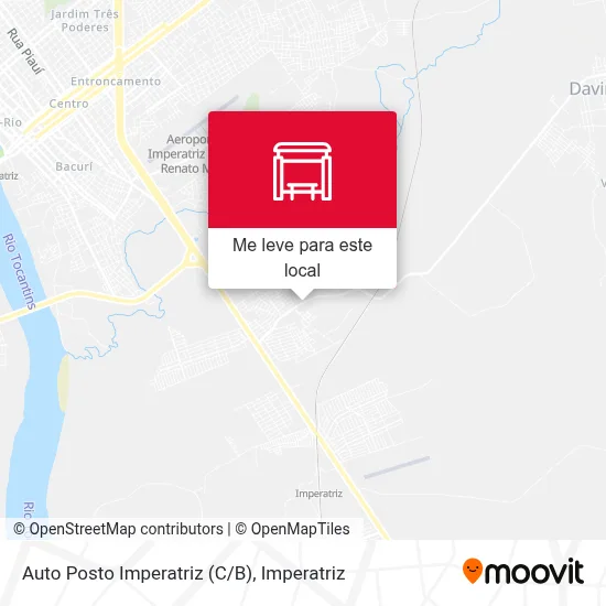 Auto Posto Imperatriz (C/B) mapa