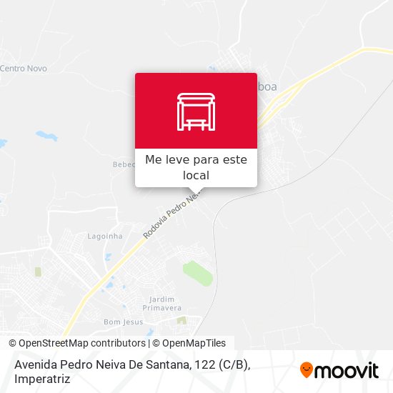 Avenida Pedro Neiva De Santana, 122 (C / B) mapa