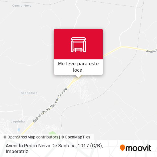 Avenida Pedro Neiva De Santana, 1017 (C / B) mapa