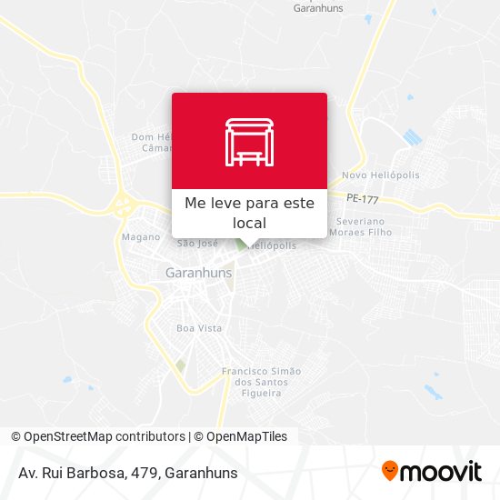 Av. Rui Barbosa, 479 mapa