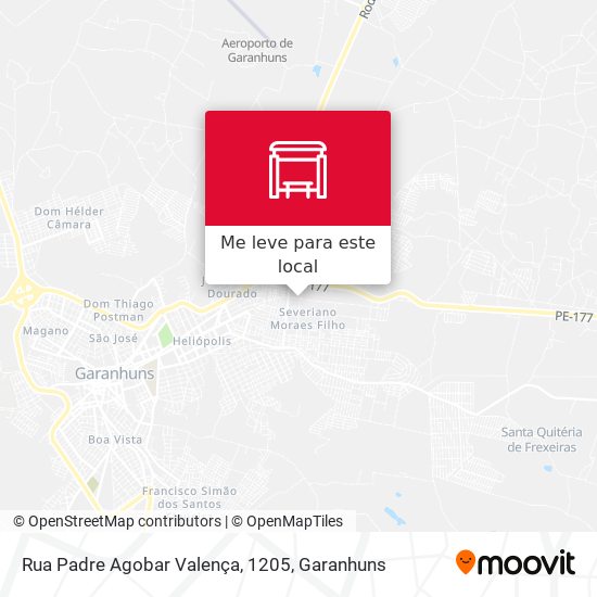 Rua Padre Agobar Valença, 1205 mapa