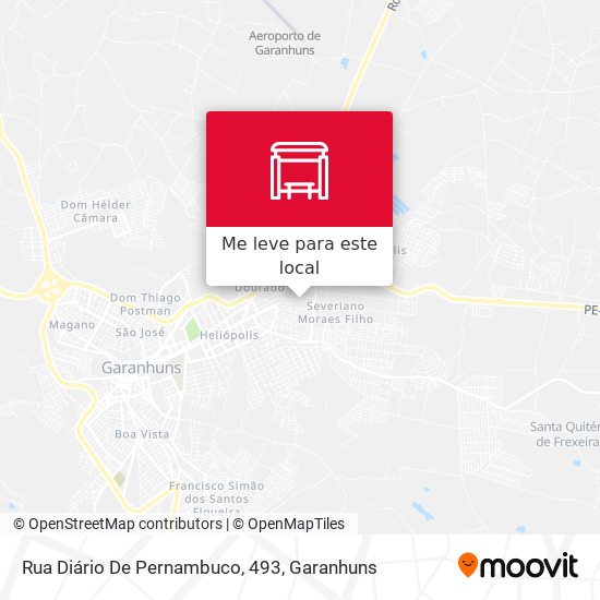 Rua Diário De Pernambuco, 493 mapa