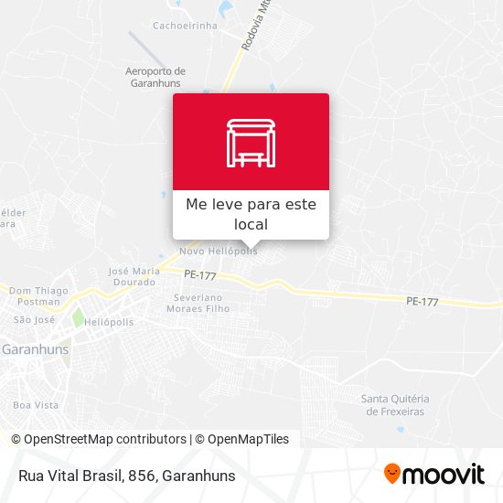 Rua Vital Brasil, 856 mapa