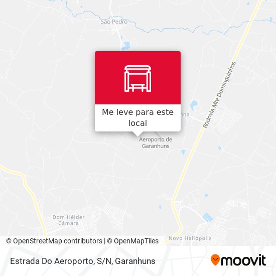 Estrada Do Aeroporto, S/N mapa