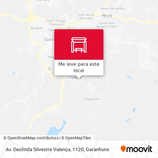 Av. Deolinda Silvestre Valença, 1120 mapa