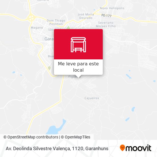 Av. Deolinda Silvestre Valença, 1120 mapa