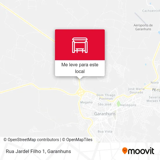 Rua Jardel Filho 1 mapa