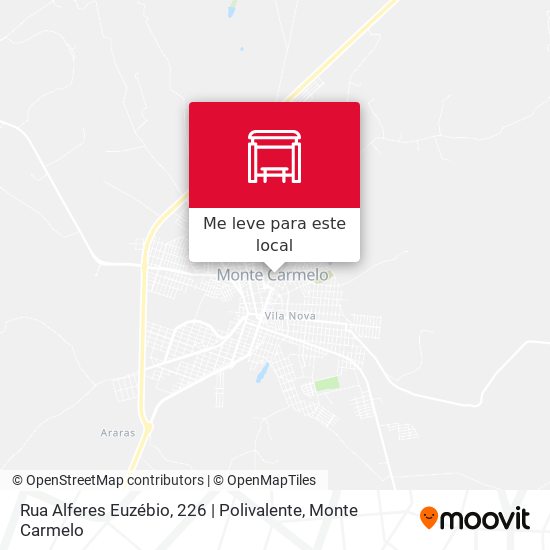 Rua Alferes Euzébio, 226 | Polivalente mapa