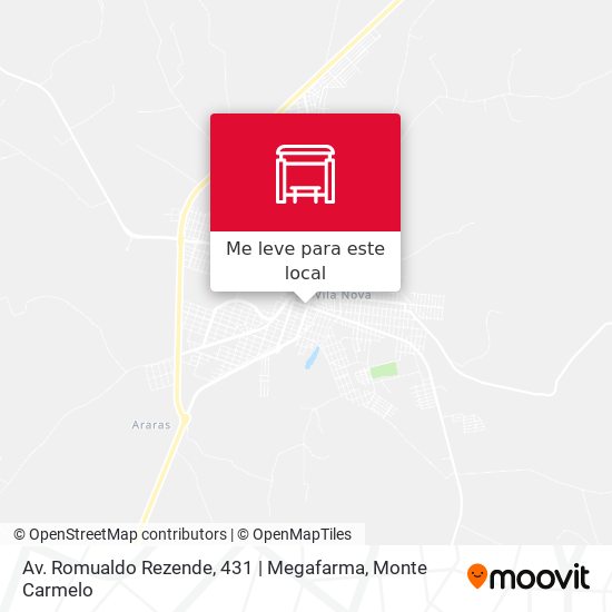 Av. Romualdo Rezende, 431 | Megafarma mapa