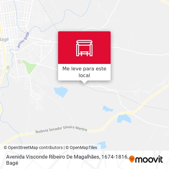 Avenida Visconde Ribeiro De Magalhães, 1674-1816 mapa