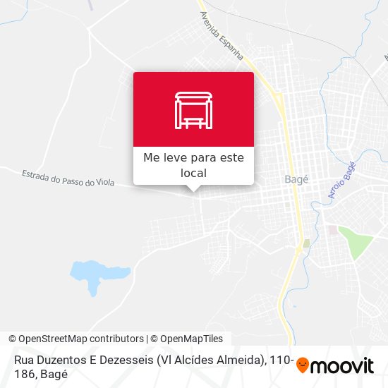 Rua Duzentos E Dezesseis (Vl Alcídes Almeida), 110-186 mapa
