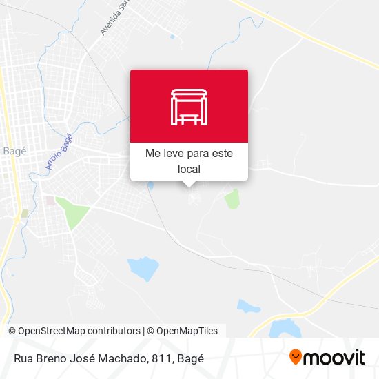Rua Breno José Machado, 811 mapa
