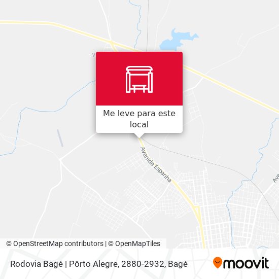 Rodovia Bagé | Pôrto Alegre, 2880-2932 mapa