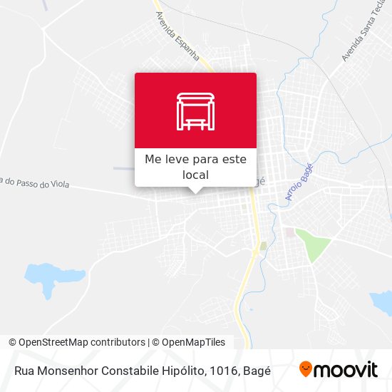 Rua Monsenhor Constabile Hipólito, 1016 mapa