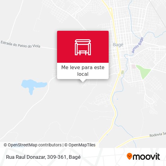 Rua Raul Donazar, 309-361 mapa