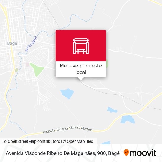 Avenida Visconde Ribeiro De Magalhães, 900 mapa