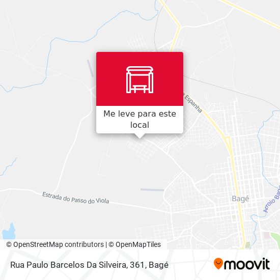 Rua Paulo Barcelos Da Silveira, 361 mapa