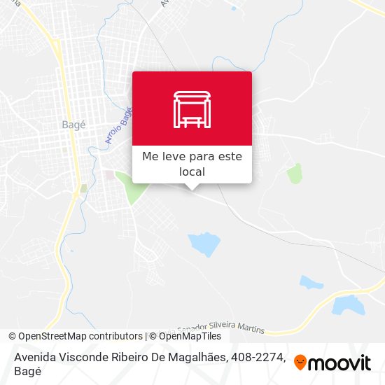 Avenida Visconde Ribeiro De Magalhães, 408-2274 mapa