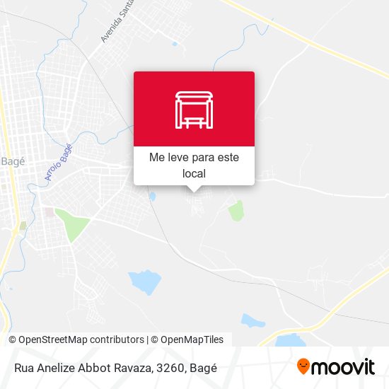 Rua Anelize Abbot Ravaza, 3260 mapa