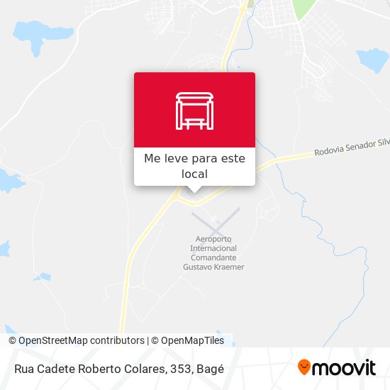 Rua Cadete Roberto Colares, 353 mapa