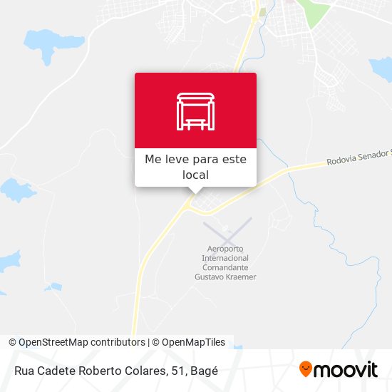 Rua Cadete Roberto Colares, 51 mapa