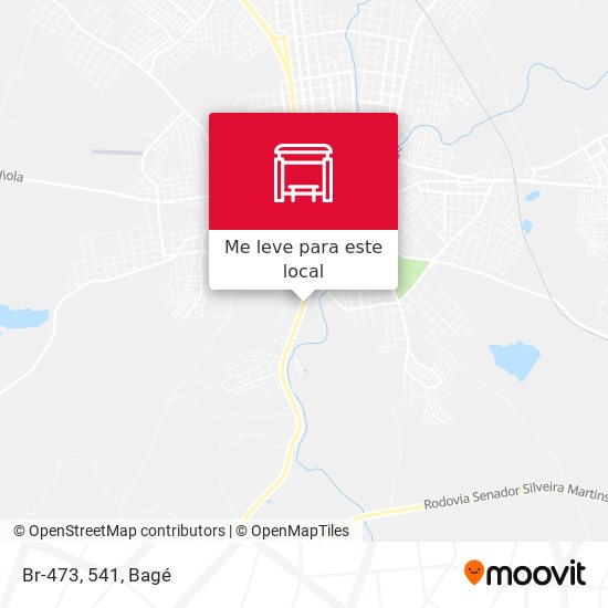 Br-473, 541 mapa