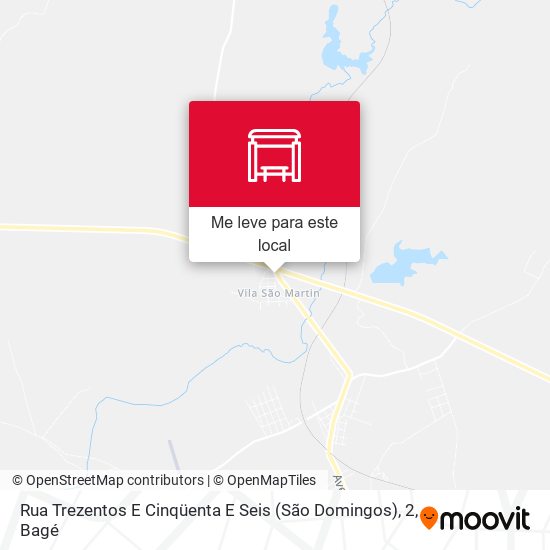 Rua Trezentos E Cinqüenta E Seis (São Domingos), 2 mapa