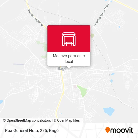 Rua General Neto, 275 mapa