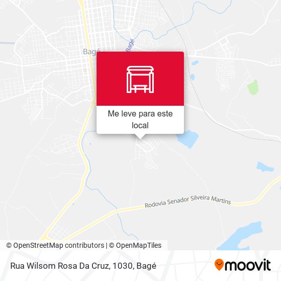 Rua Wilsom Rosa Da Cruz, 1030 mapa