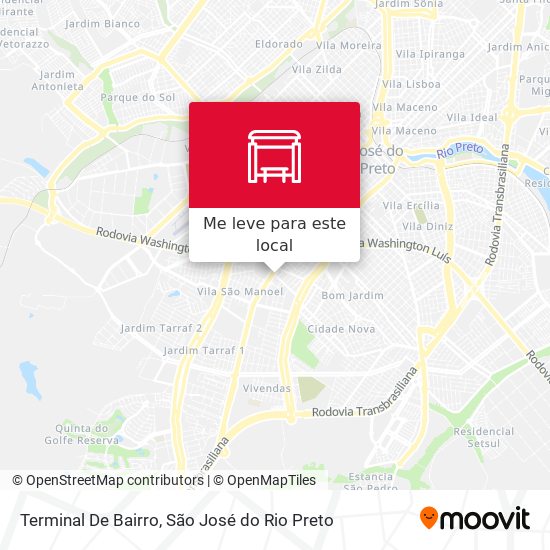 Terminal De Bairro mapa