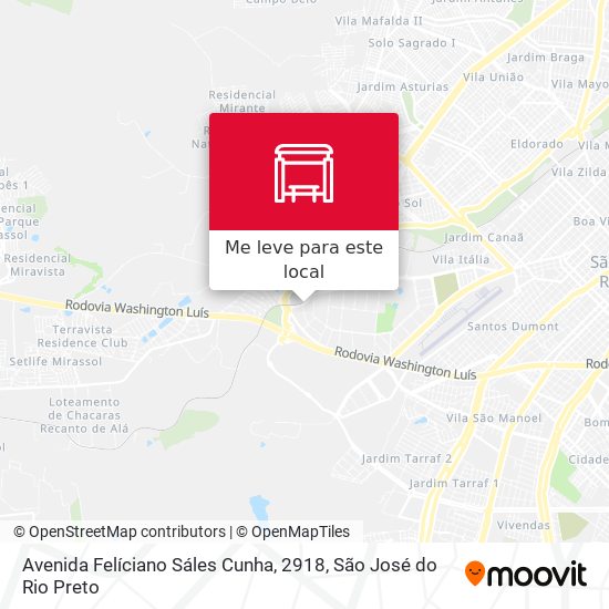 Avenida Felíciano Sáles Cunha, 2918 mapa