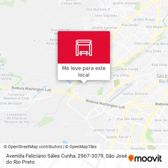 Avenida Felíciano Sáles Cunha, 2967-3079 mapa