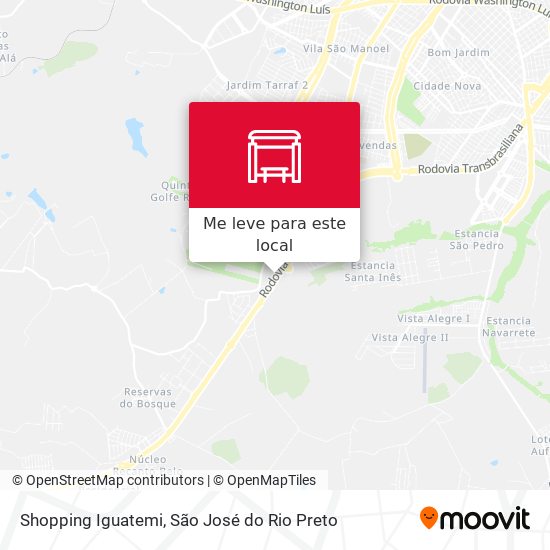 Shopping Iguatemi mapa