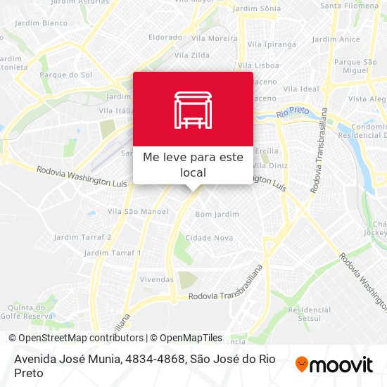 Avenida José Munia, 4834-4868 mapa